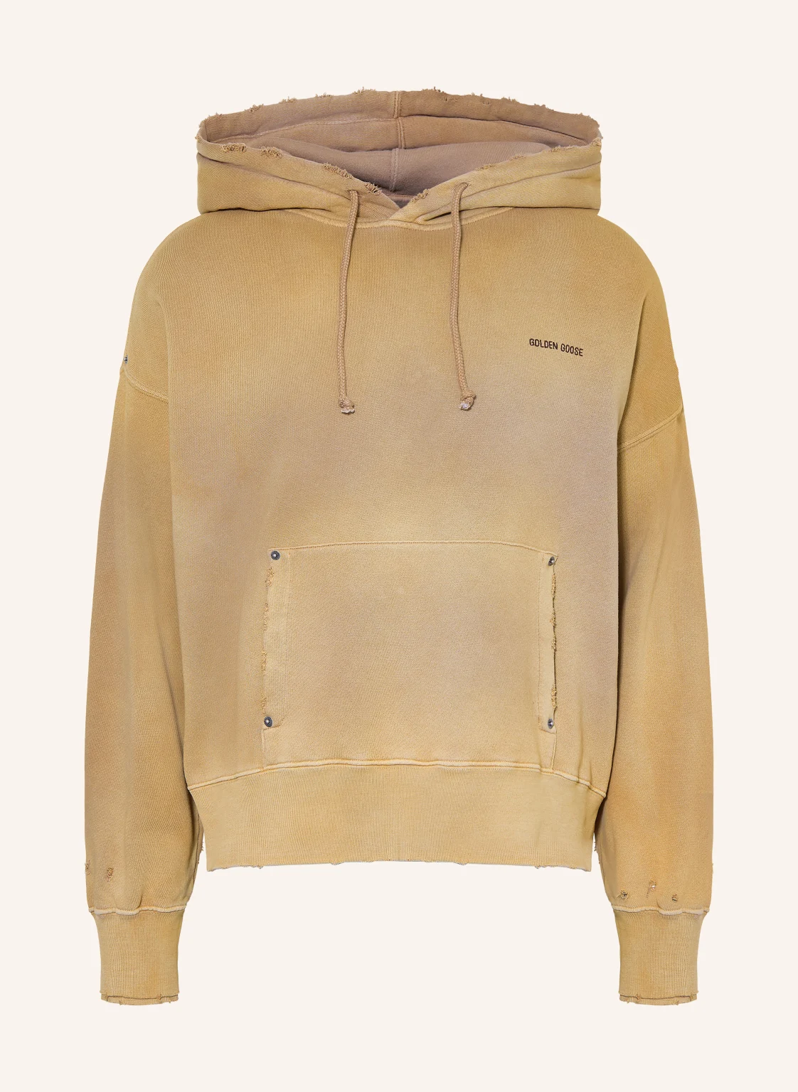 GOLDEN GOOSE Hoodie JOURNEY mit Nieten