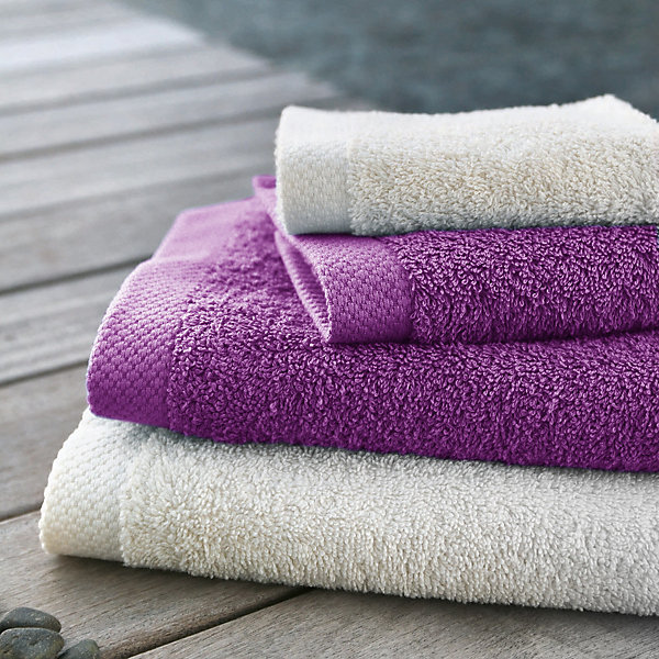 Drap de bain 100x150 cm PURE Violet 550g/m2