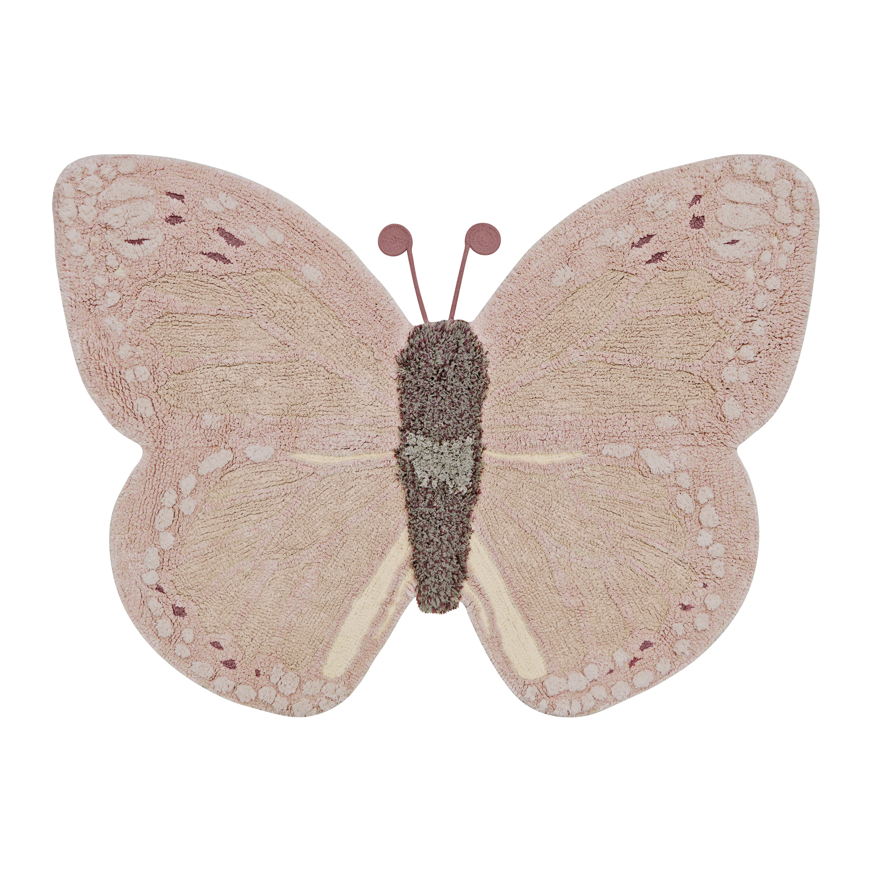 Lorena Canals The Animal Crew Vloerkleed 90 x 120 cm - Butterfly