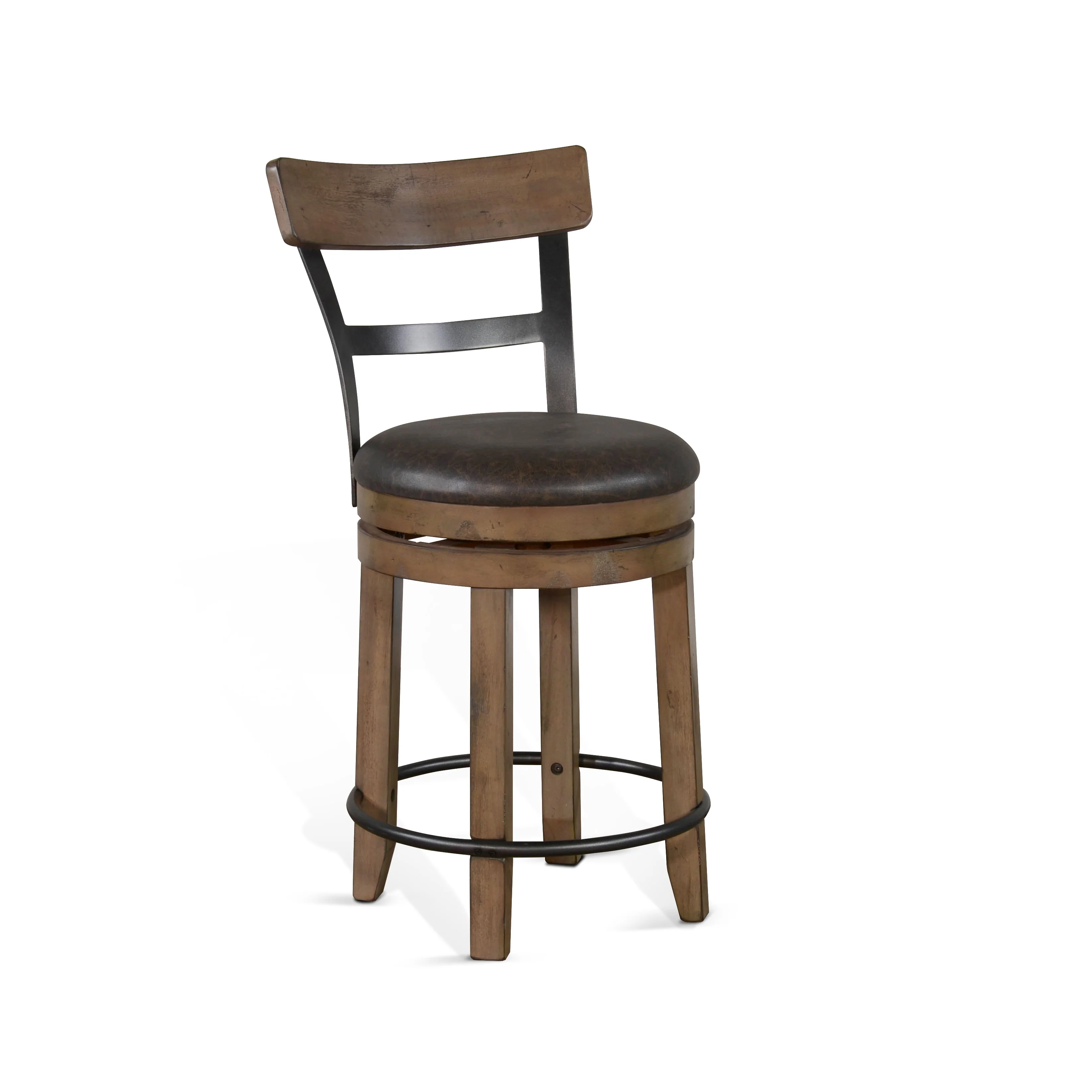 Sunny Designs Swivel Barstool with Cushion