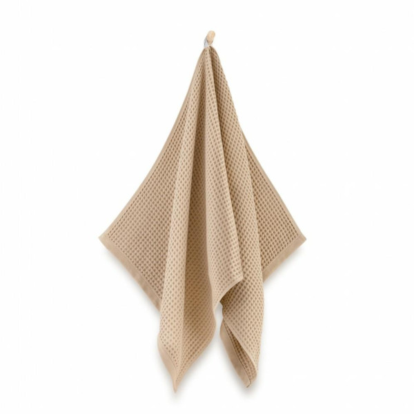 Ręcznik Natural 50x90 beżowy wafel 315g/m2 bawełna egipska