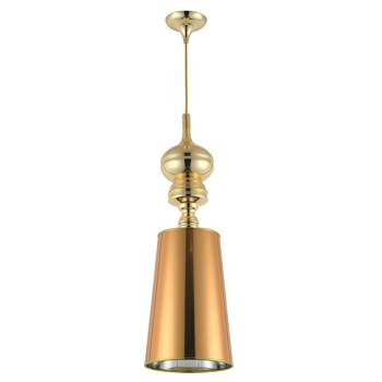 LAMPA WISZĄCA QUEEN 25cm elegancka ZŁOTA glamour