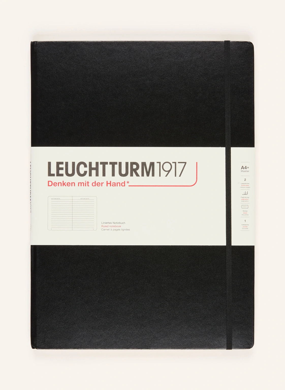 LEUCHTTURM1917 Notizbuch MASTER SLIM