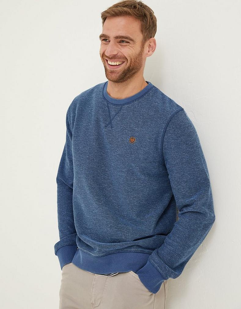 Indigo Crew Neck Sweatshirt