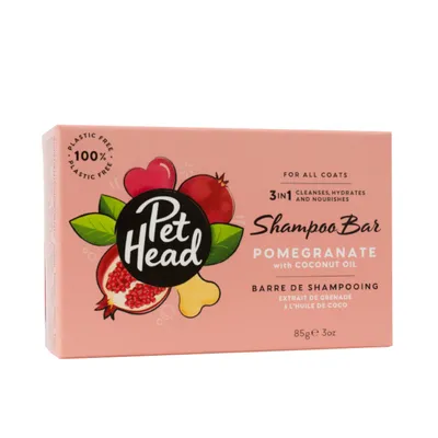 Pet Head Pomegranate Shampoo Bar