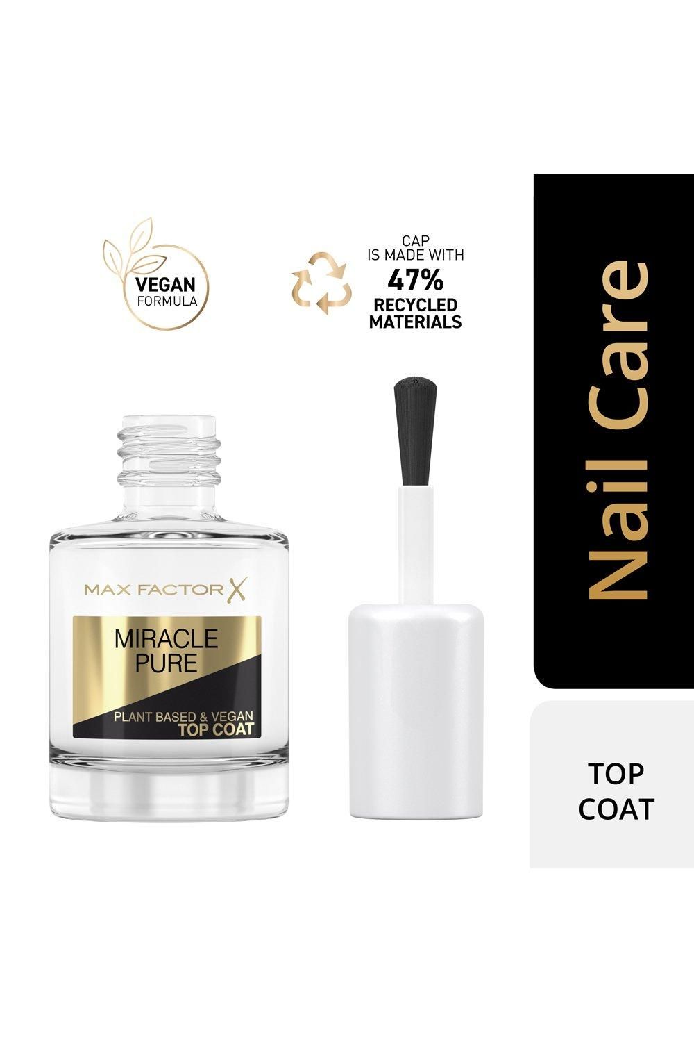 Max Factor Miracle Pure Nail Cair Quick Dry Top Coat