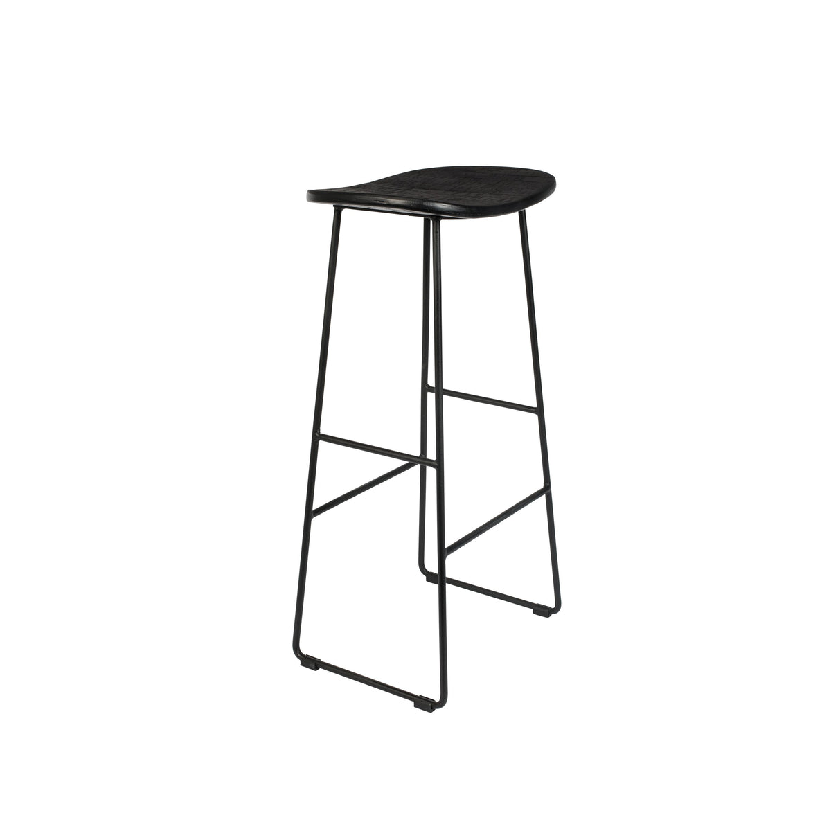 Housecraft Living Tangle Barkruk 80 cm Zwart