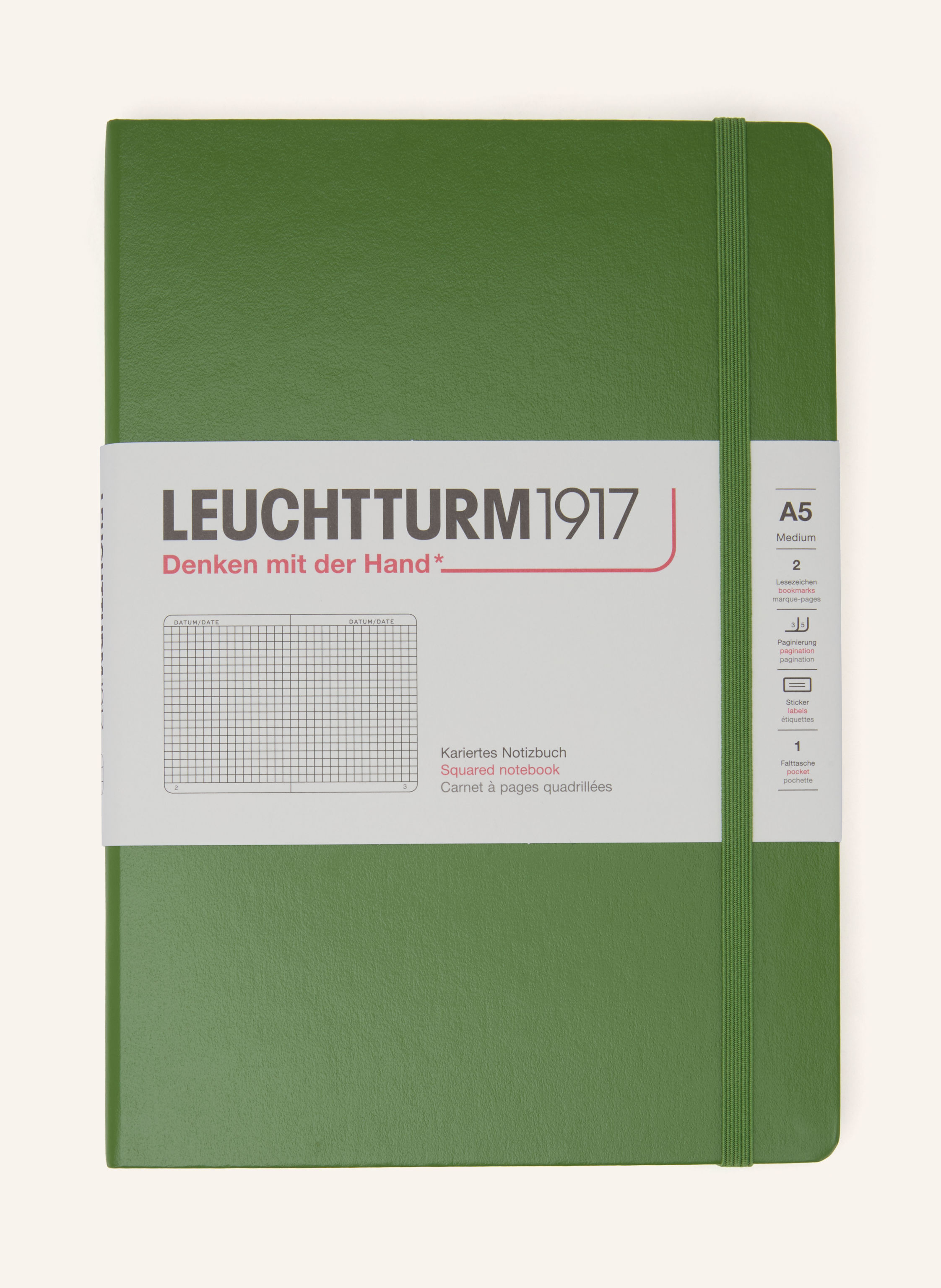 LEUCHTTURM1917 Notizbuch MEDIUM HARDCOVER