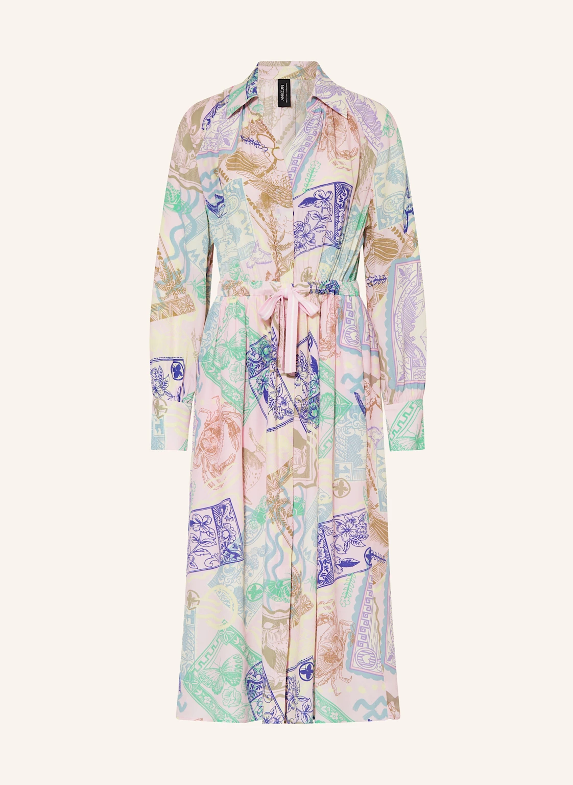 MARC CAIN Hemdblusenkleid mit Seide