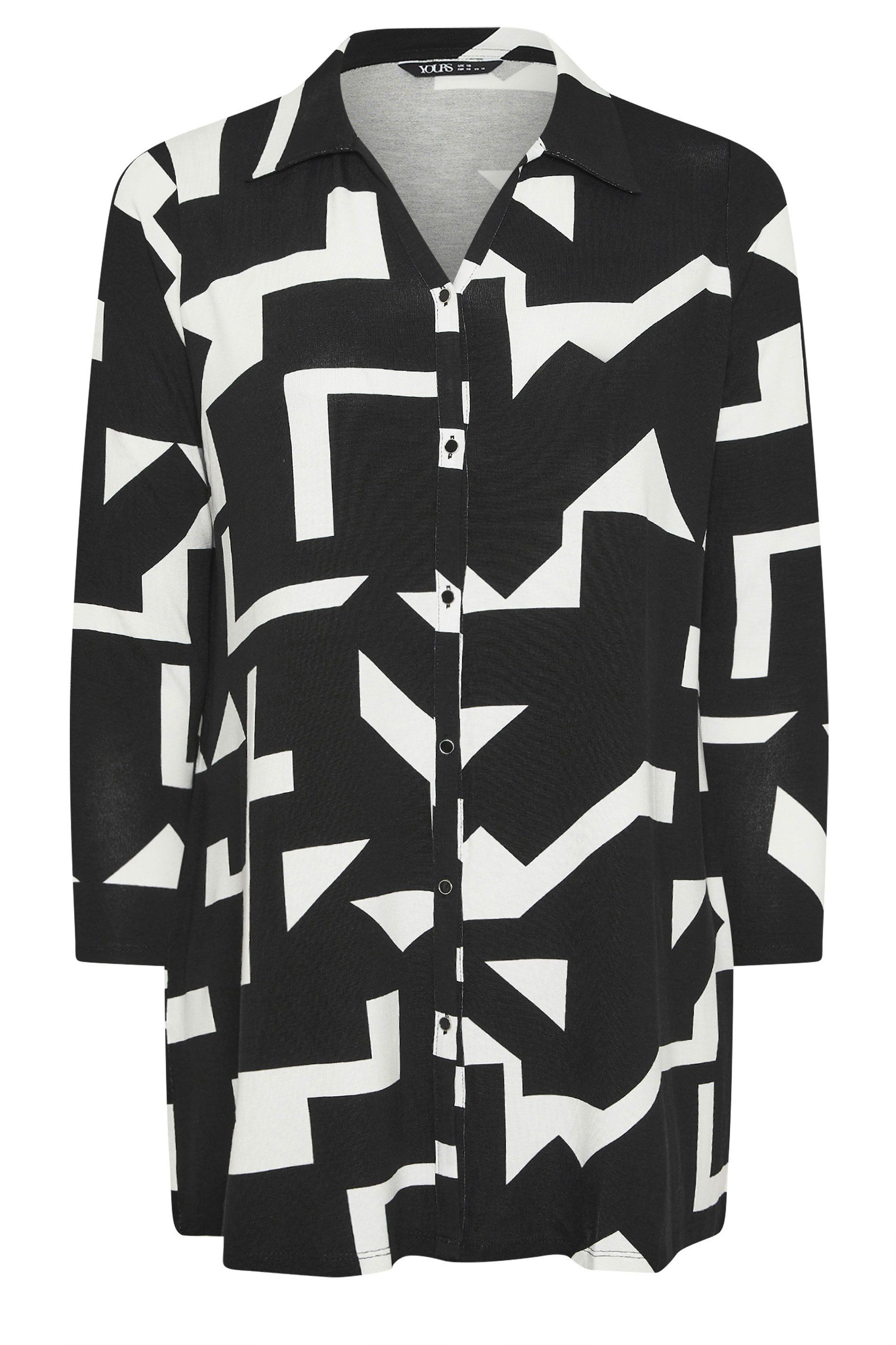 Yours Abstract Print Shirt
