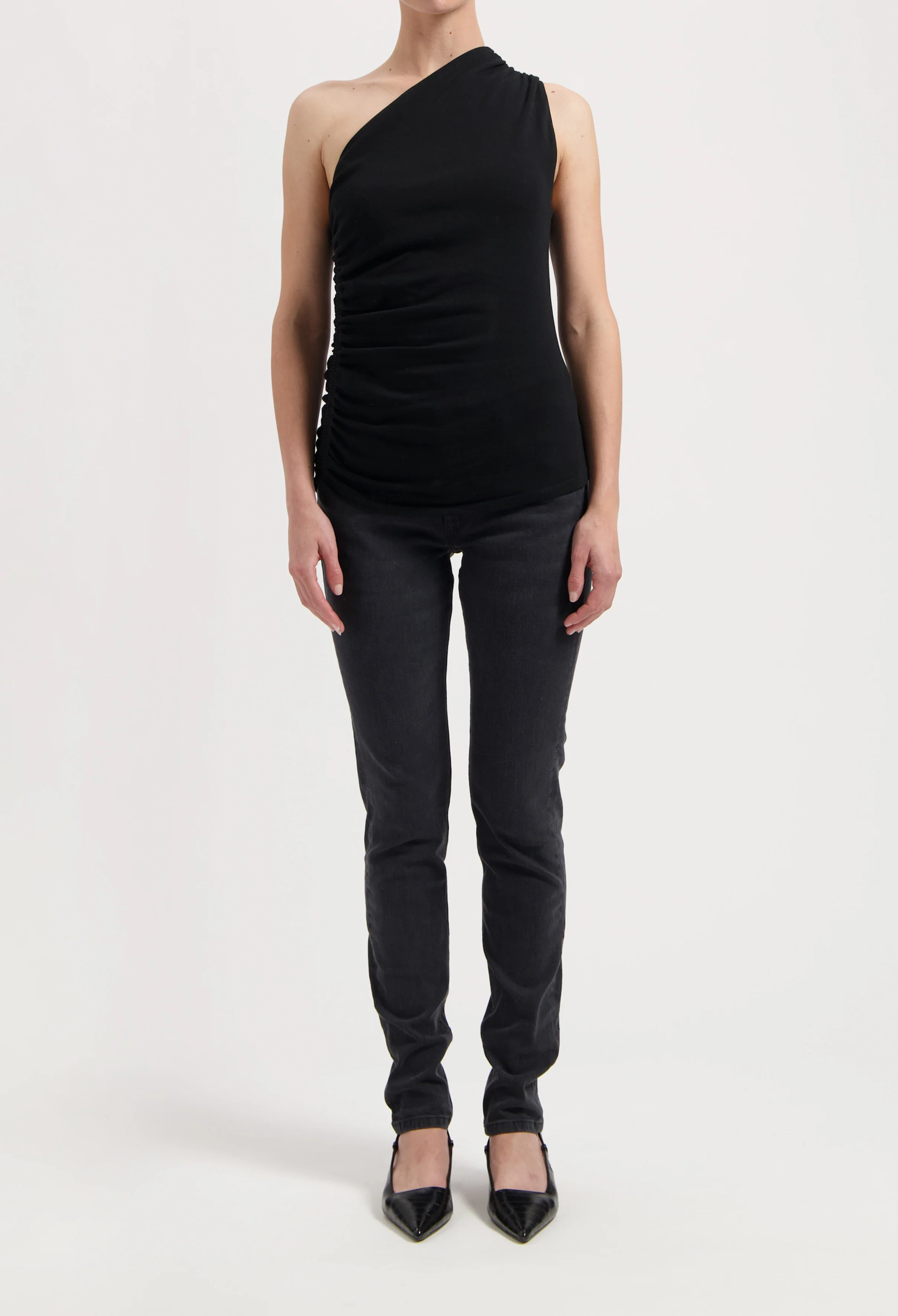 Skyler Mid Skinny - Authentic Black