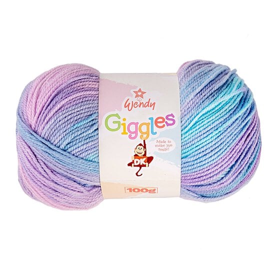 Wendy Blueberry Fudge Giggles DK Yarn 100g
