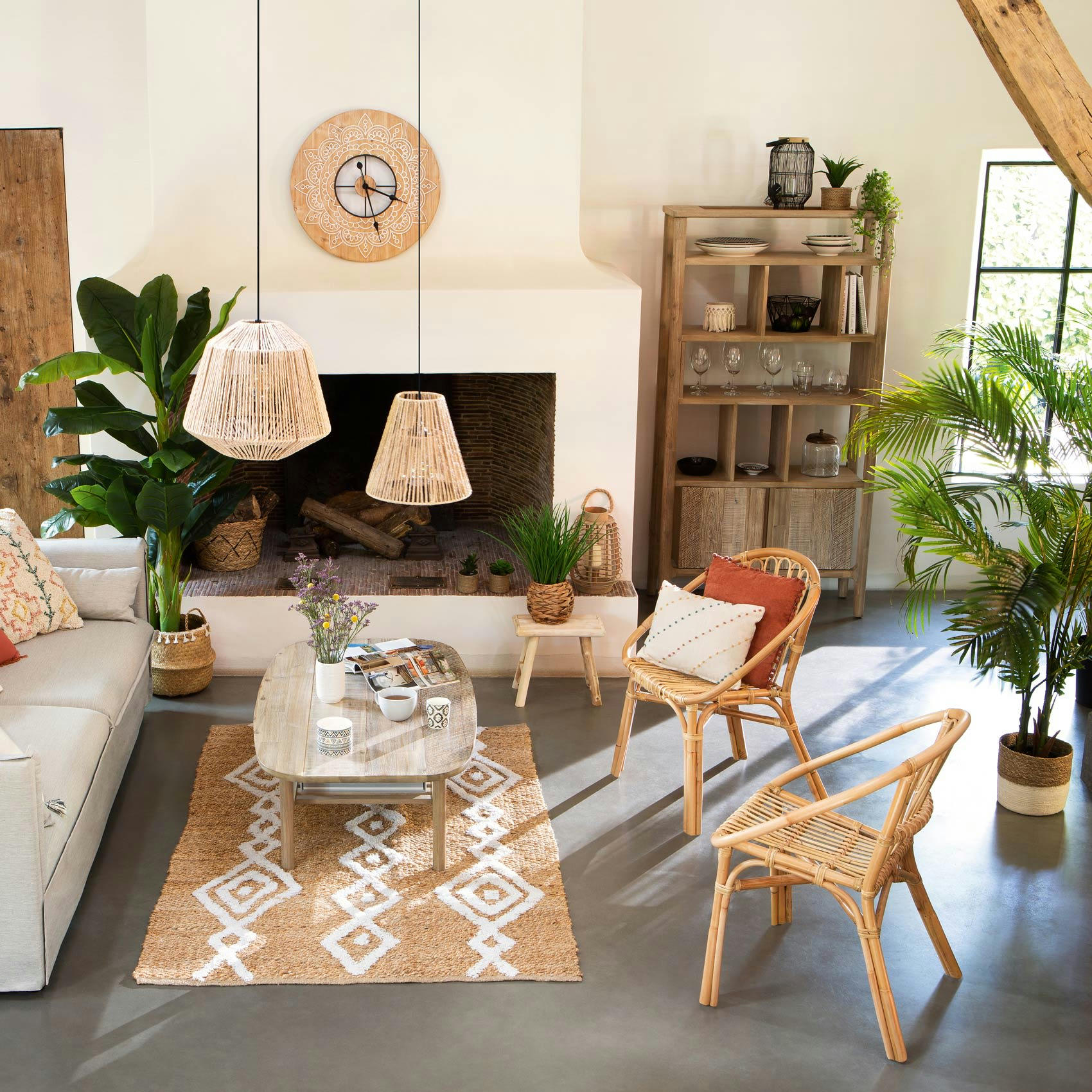 DREAM - Fauteuil en rotin naturel