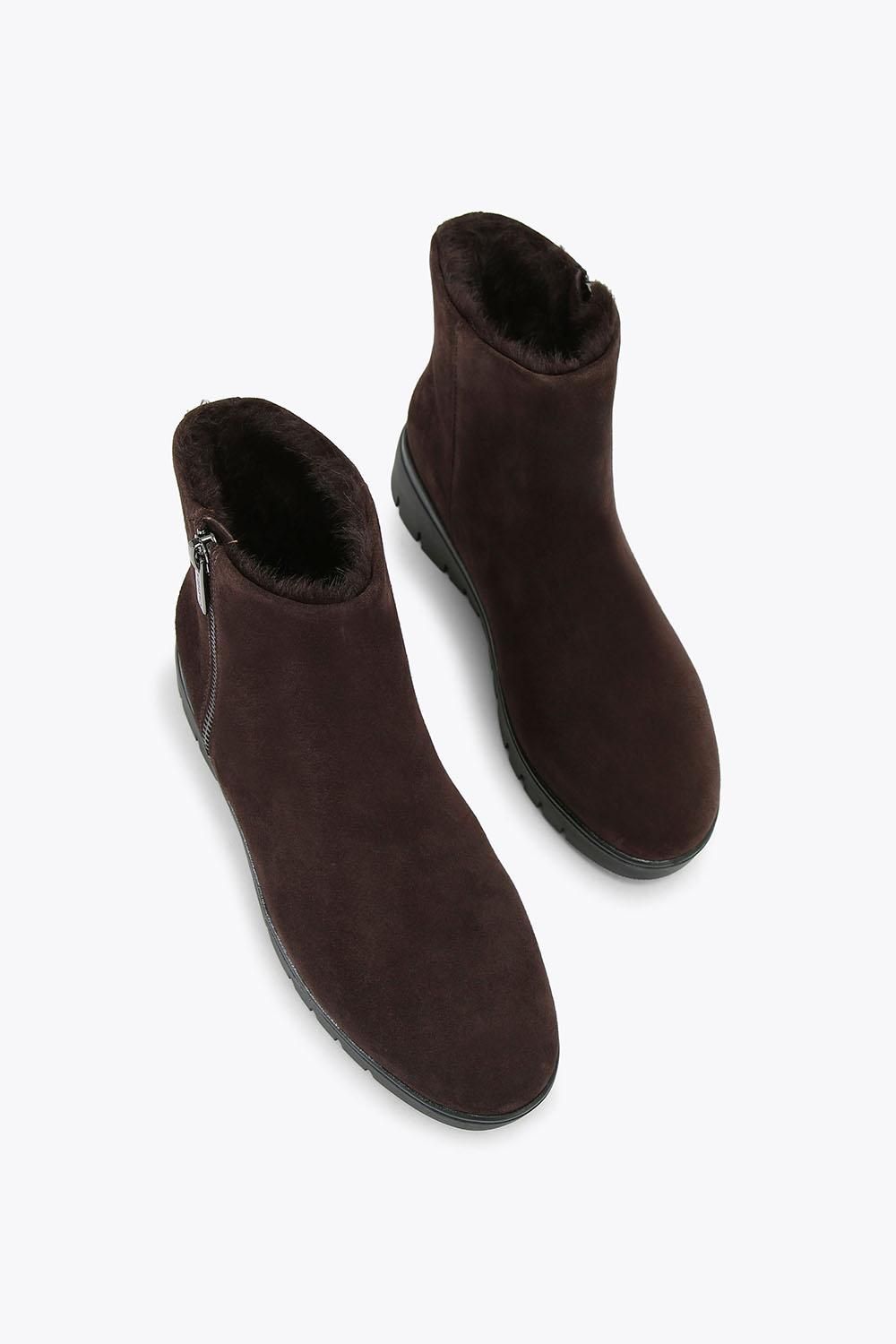 Carvela Bello Zip Ankle' Suede Boots