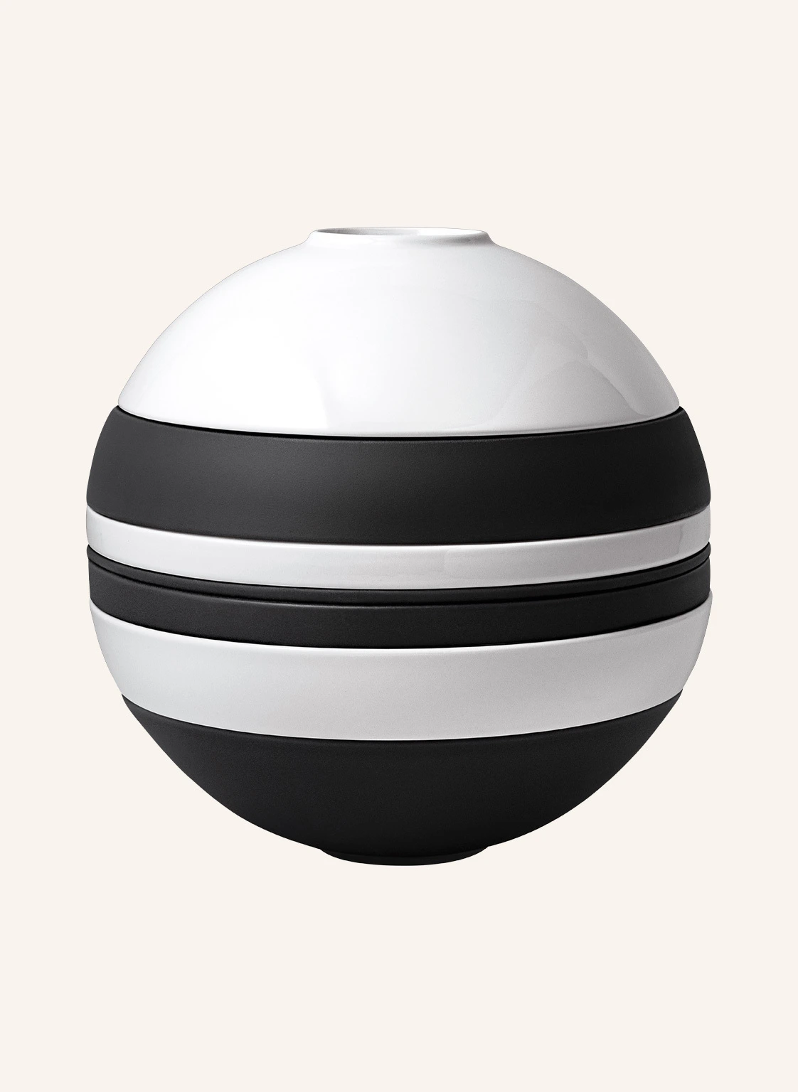 Villeroy & Boch La Boule Black & White ICONIC 7tlg. Set