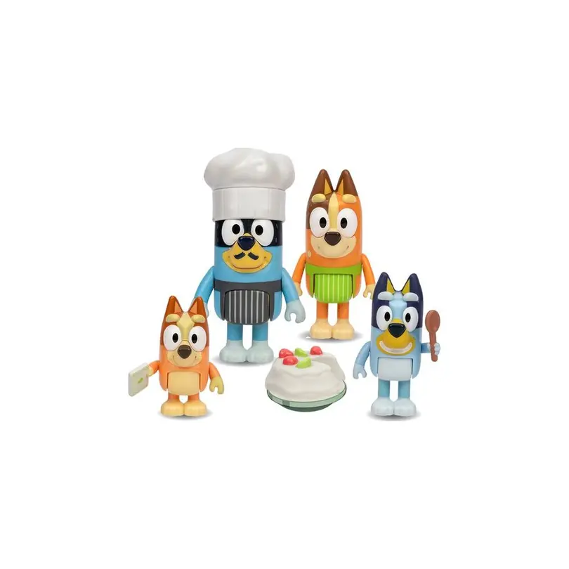 Spielset 4er-Set Bluey