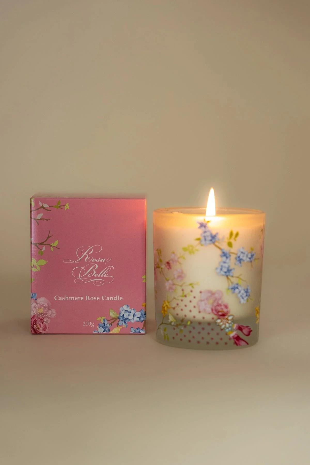 Rosa Belle Candle Cashmere Rose