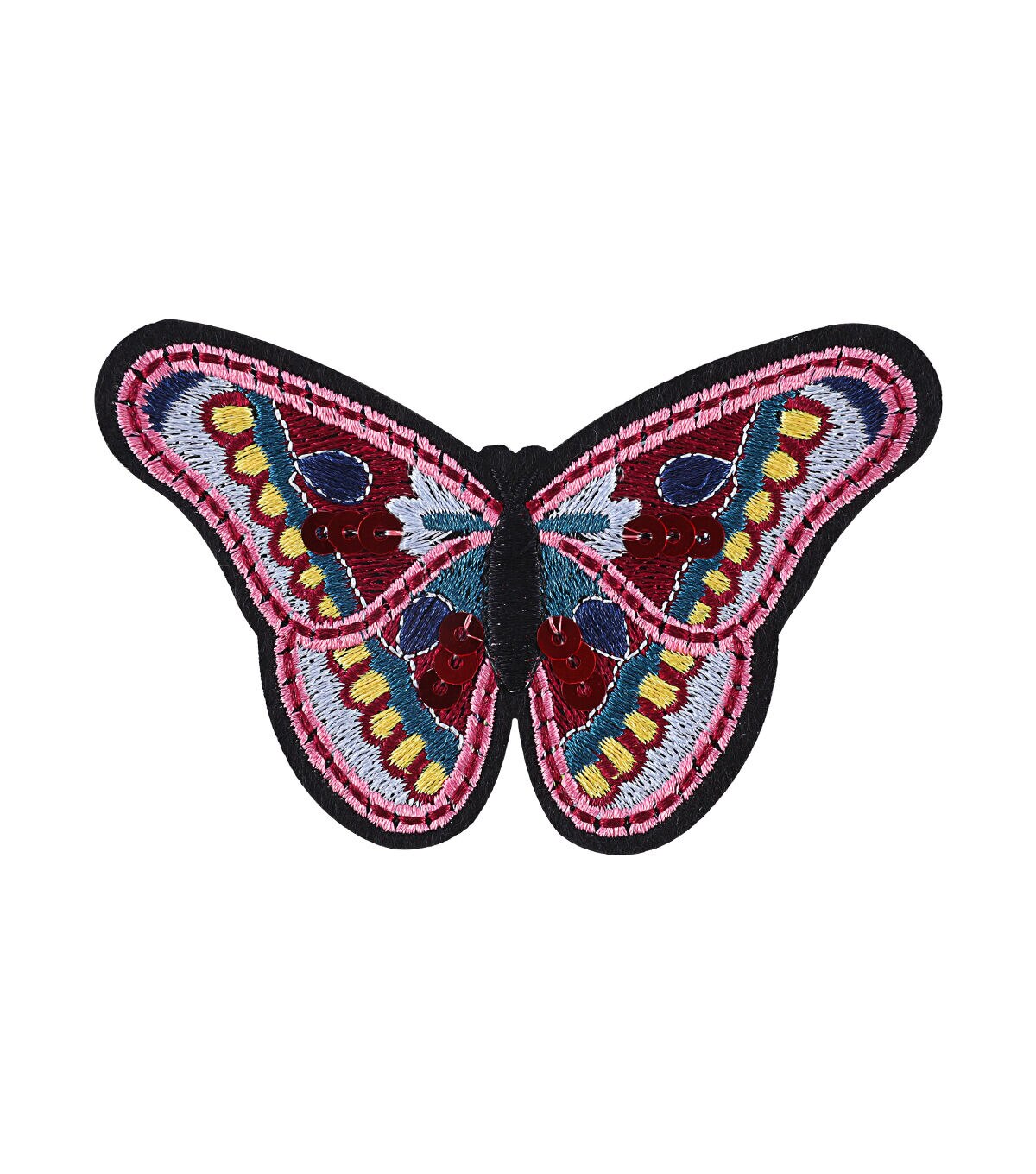 4 x 2.5 Butterfly Iron On Patch by hildie & jo