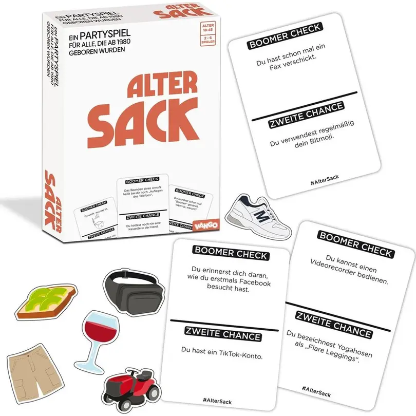 Party-Spiel Alter Sack
