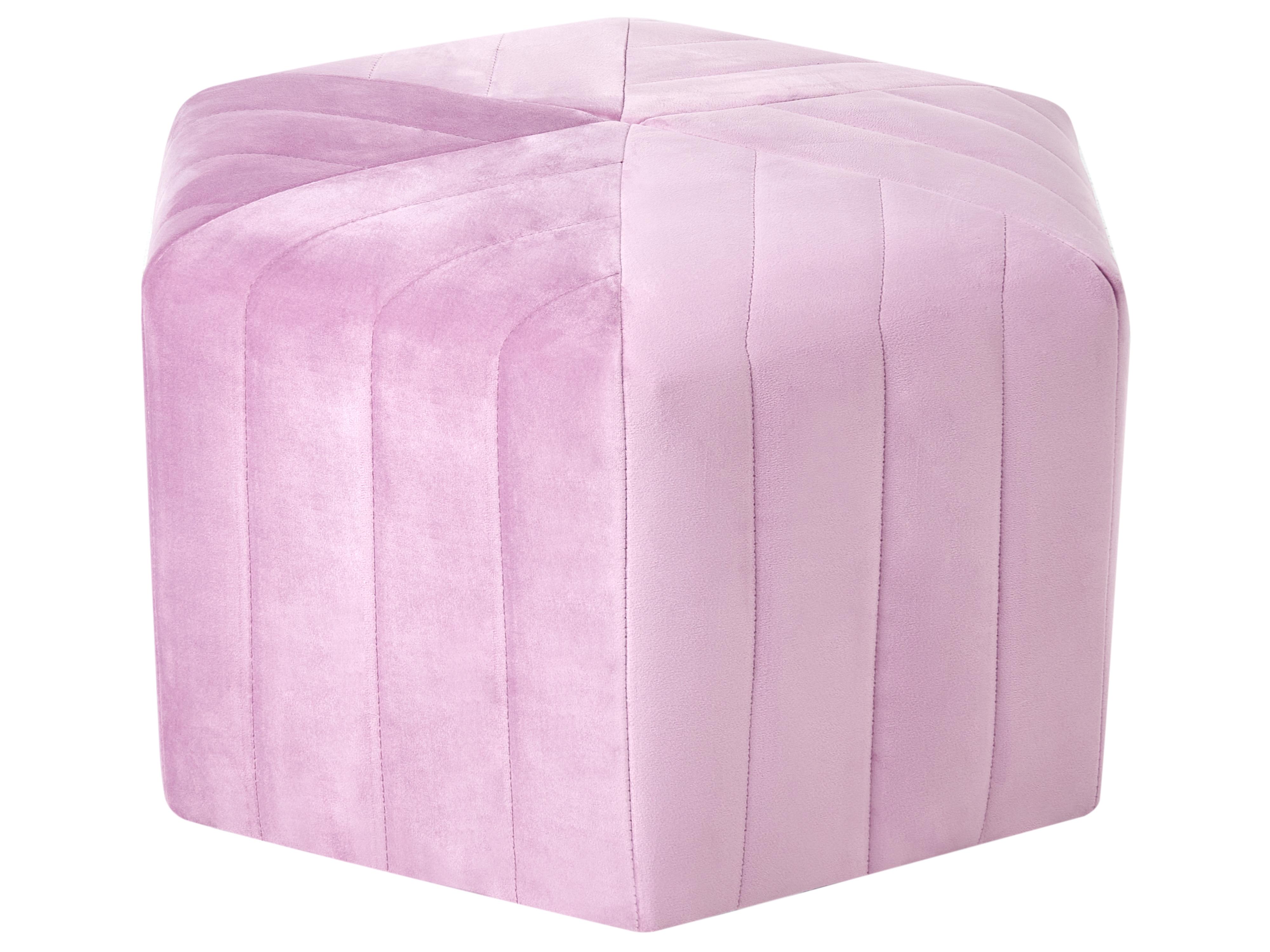 Pouffe MURIETTA Velvet Light Violet