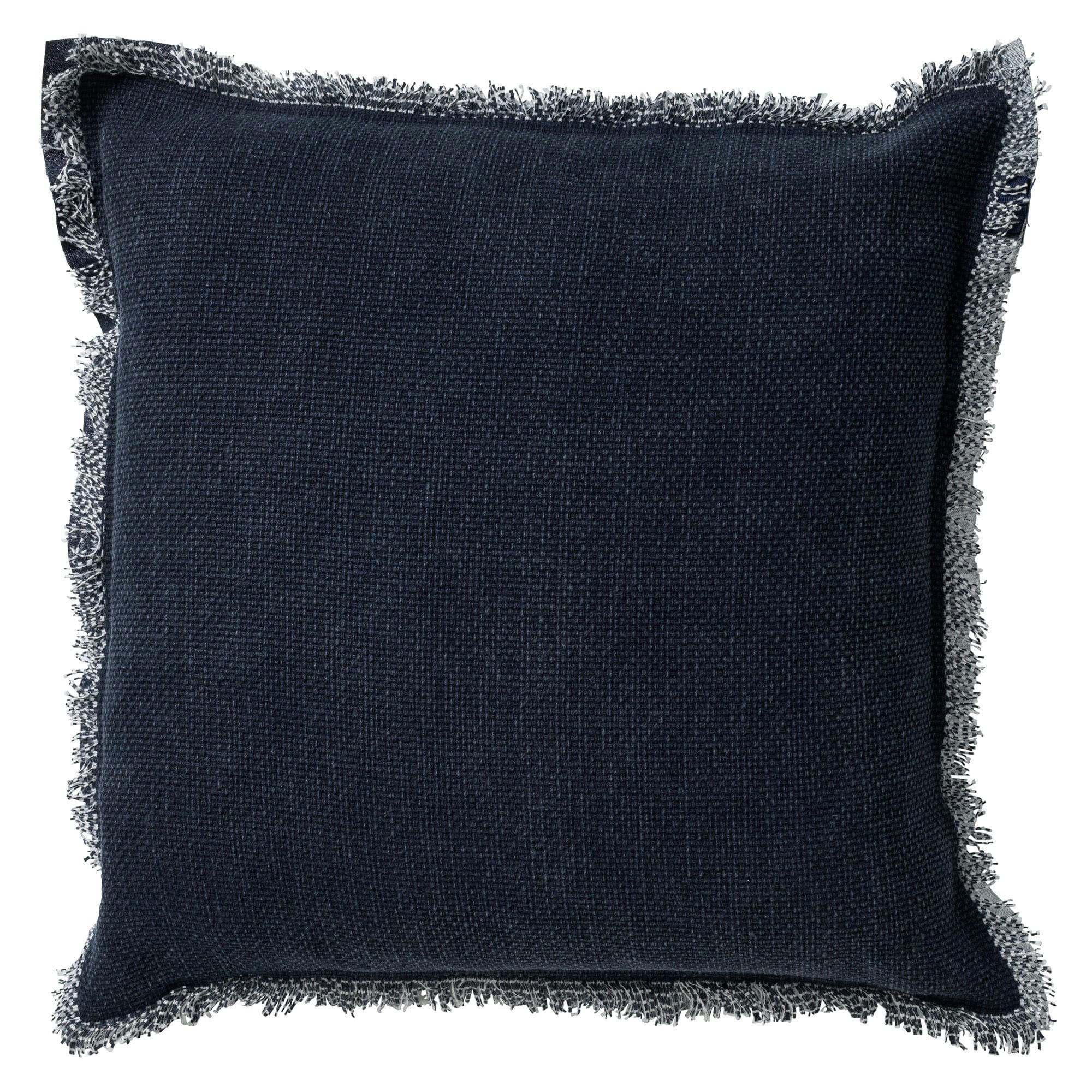 - Coussin - bleu en coton 60x60 cm uni