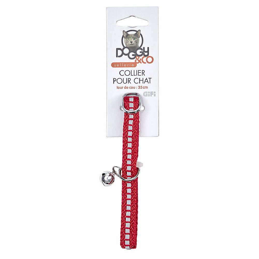 Collier pour chat avec grelot (2 modèles)