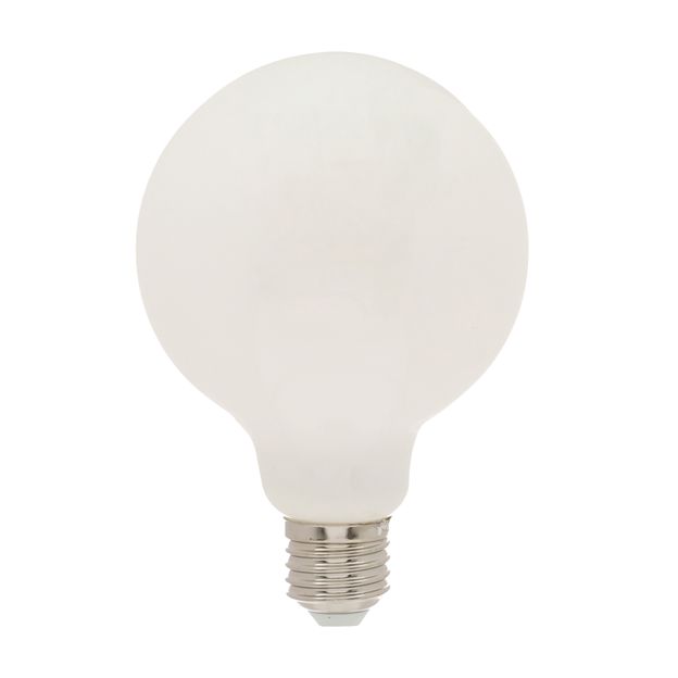 LÂMPADA DE FILAMENTO MILKY 4W G95 E27 127/220V LUZ AMARELA SAVE ENERGY