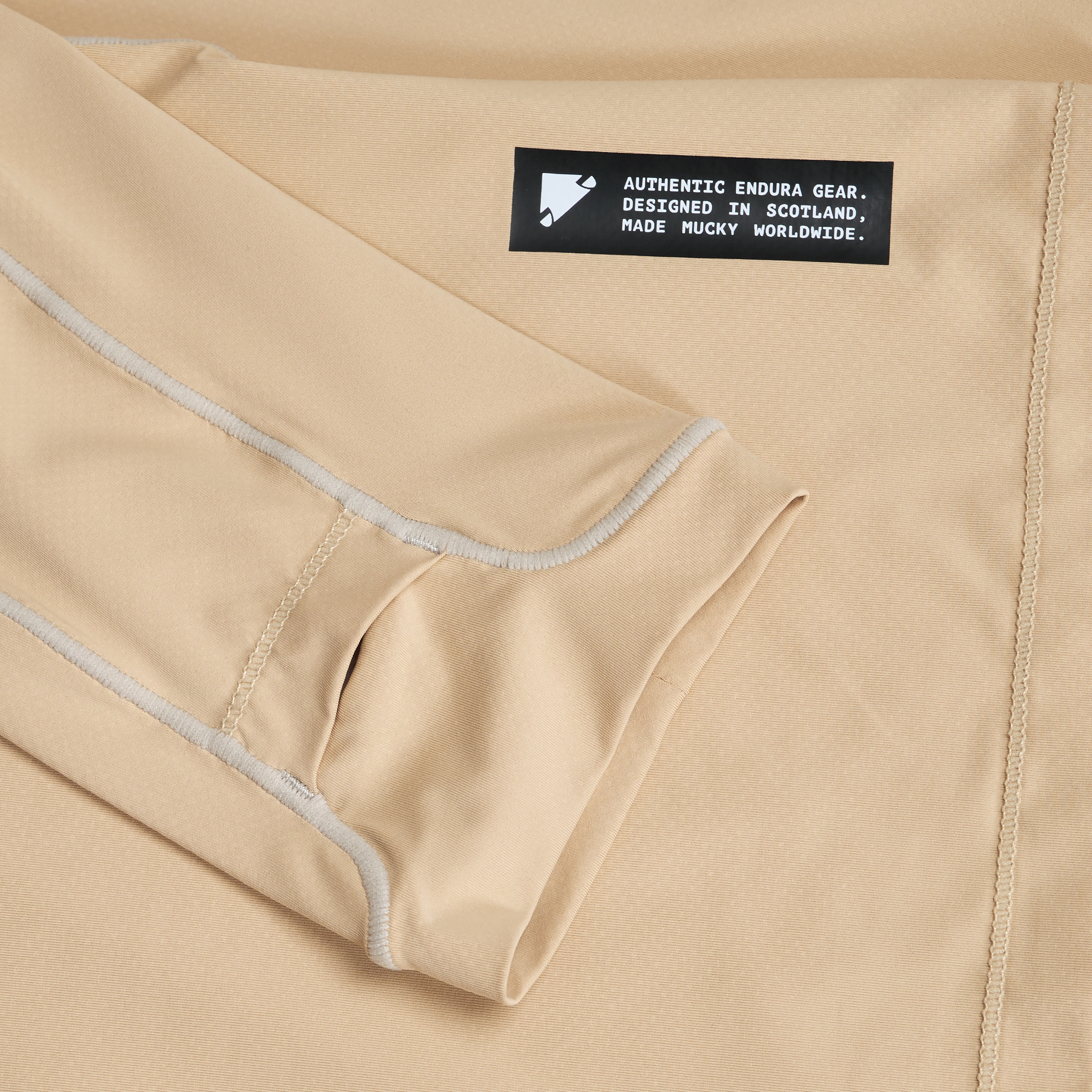 Men's AllTrack Rout L/S Tech Tee - Sand