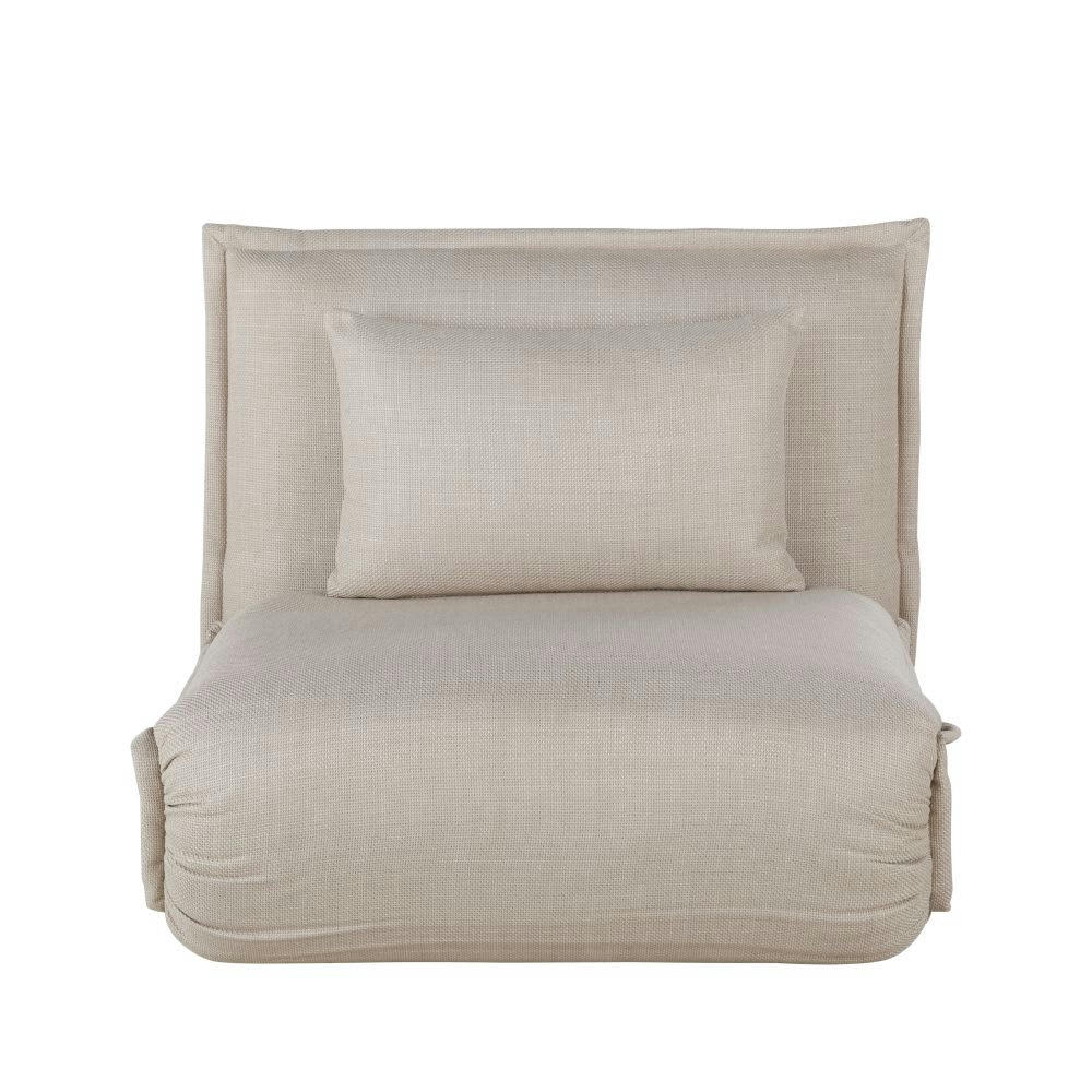 Hallen - Canapé clic-clac 1 place beige