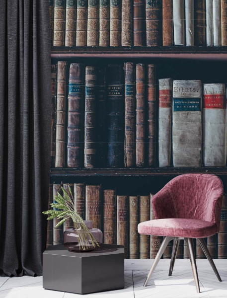 Feeby Fototapeta, Biblioteka książki 100x140