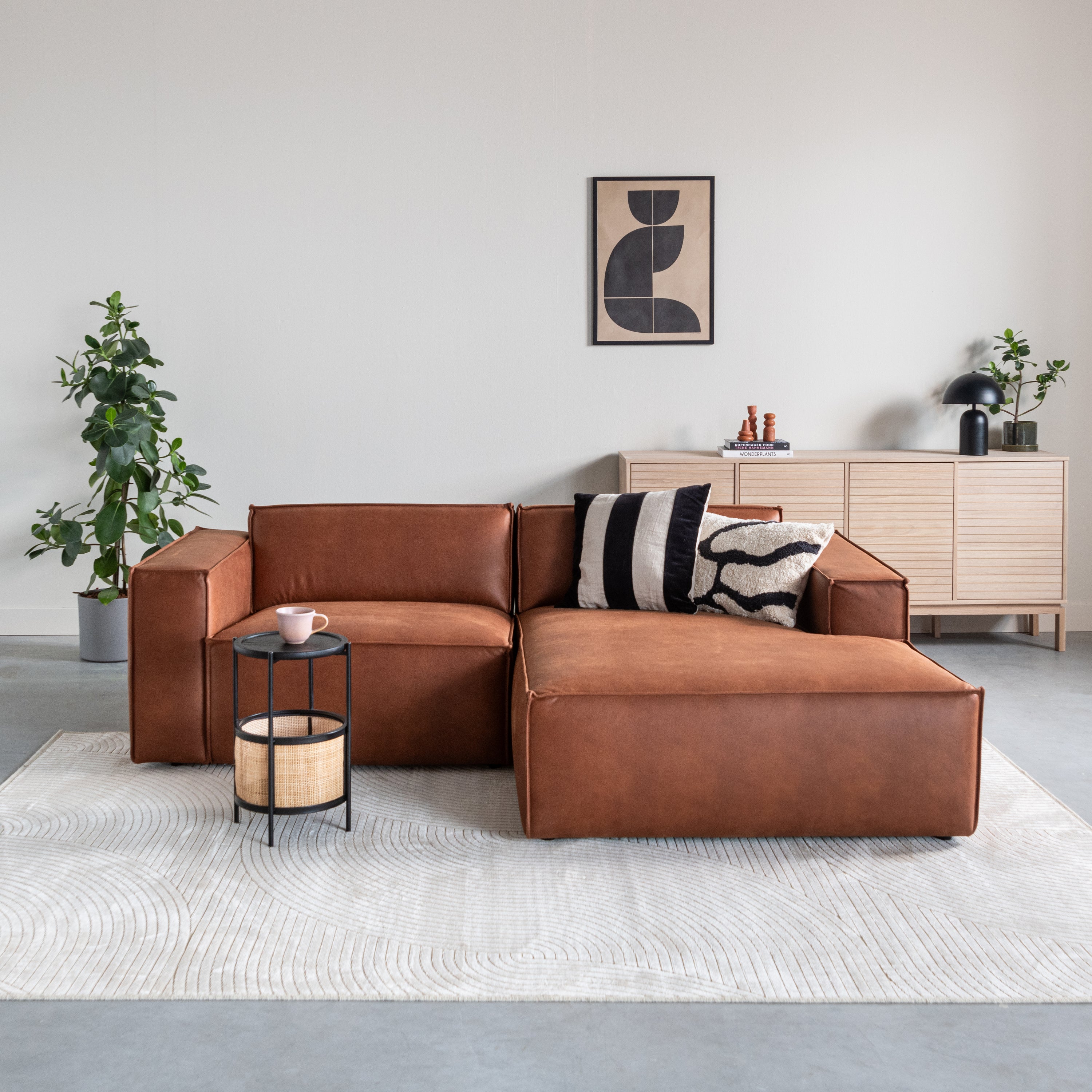 by fonQ Flat Vloerkleed 160 x 230 cm - Beige