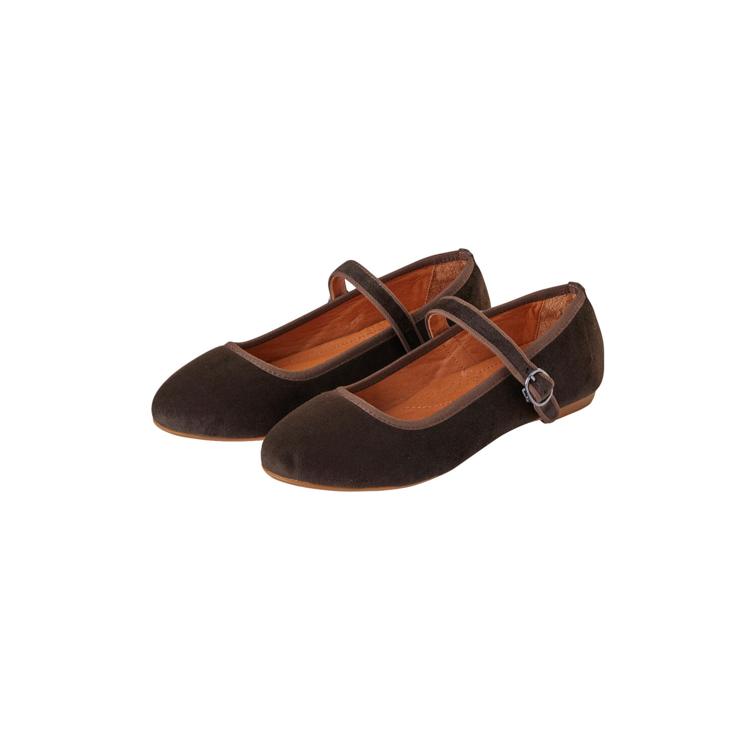 Mary Jane Ballerina, chocolate brown