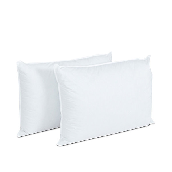 Lot de 2 oreillers Alaska 50x70 cm Fibres creuses polyester