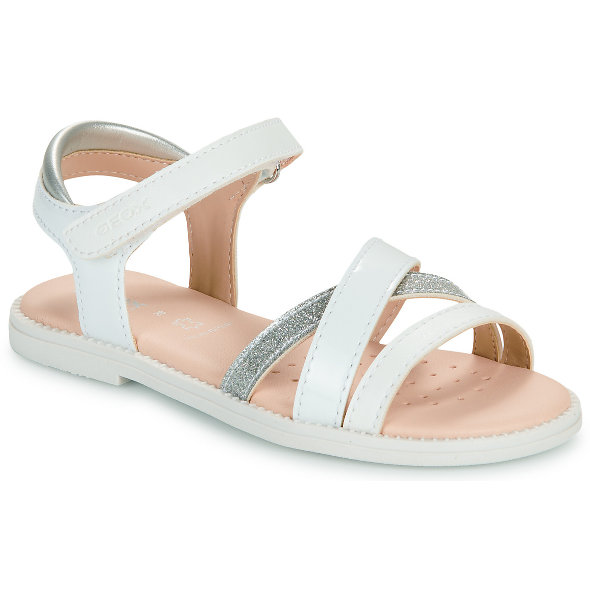 Geox - J SANDAL KARLY GIRL - White / Silver
