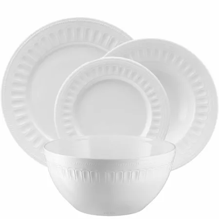 Serwis obiadowy na 12 osób (40 el.) Villa Italia - Mesyna White