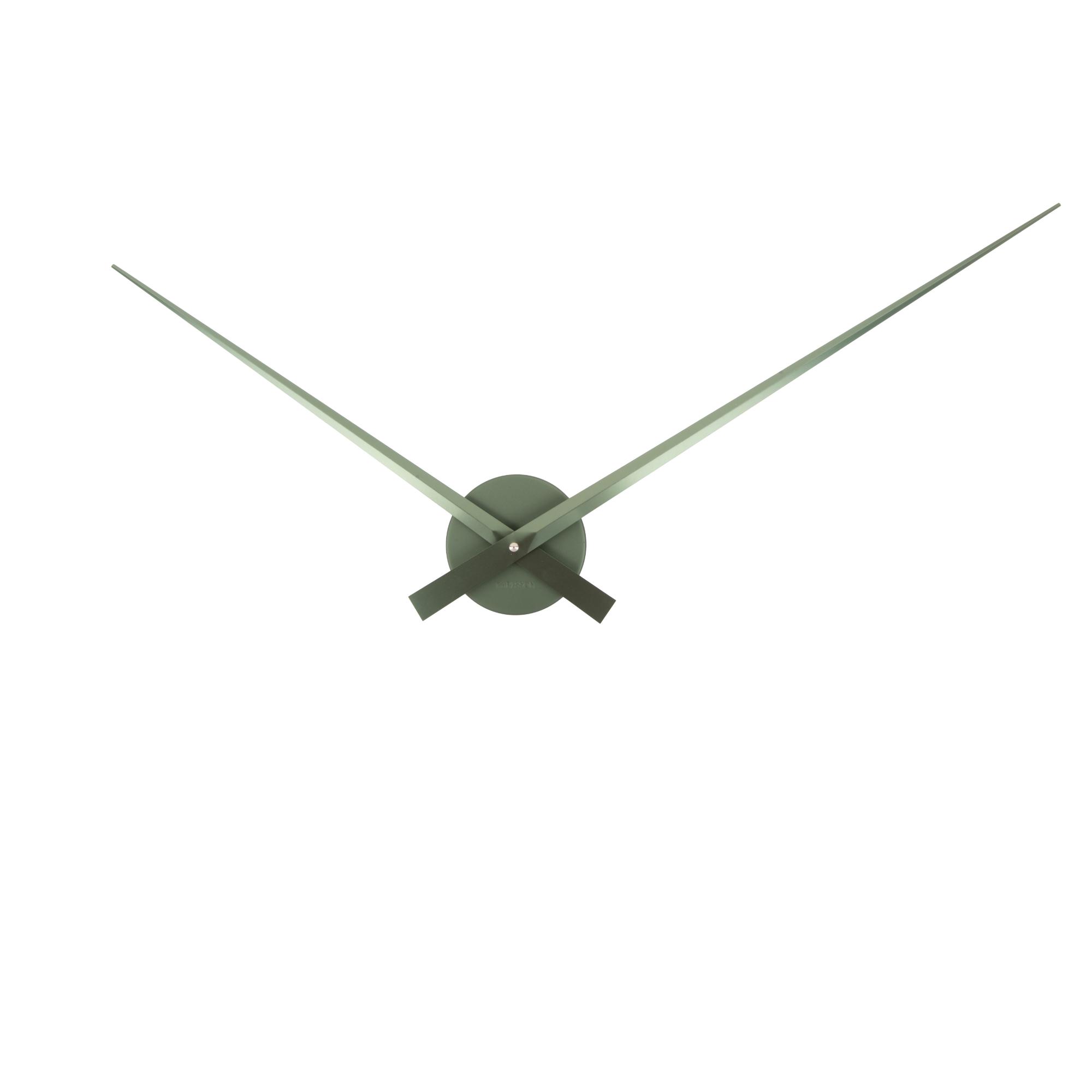 Karlsson wandklok Little Big Time Metallic - groen - Ø77.5cm