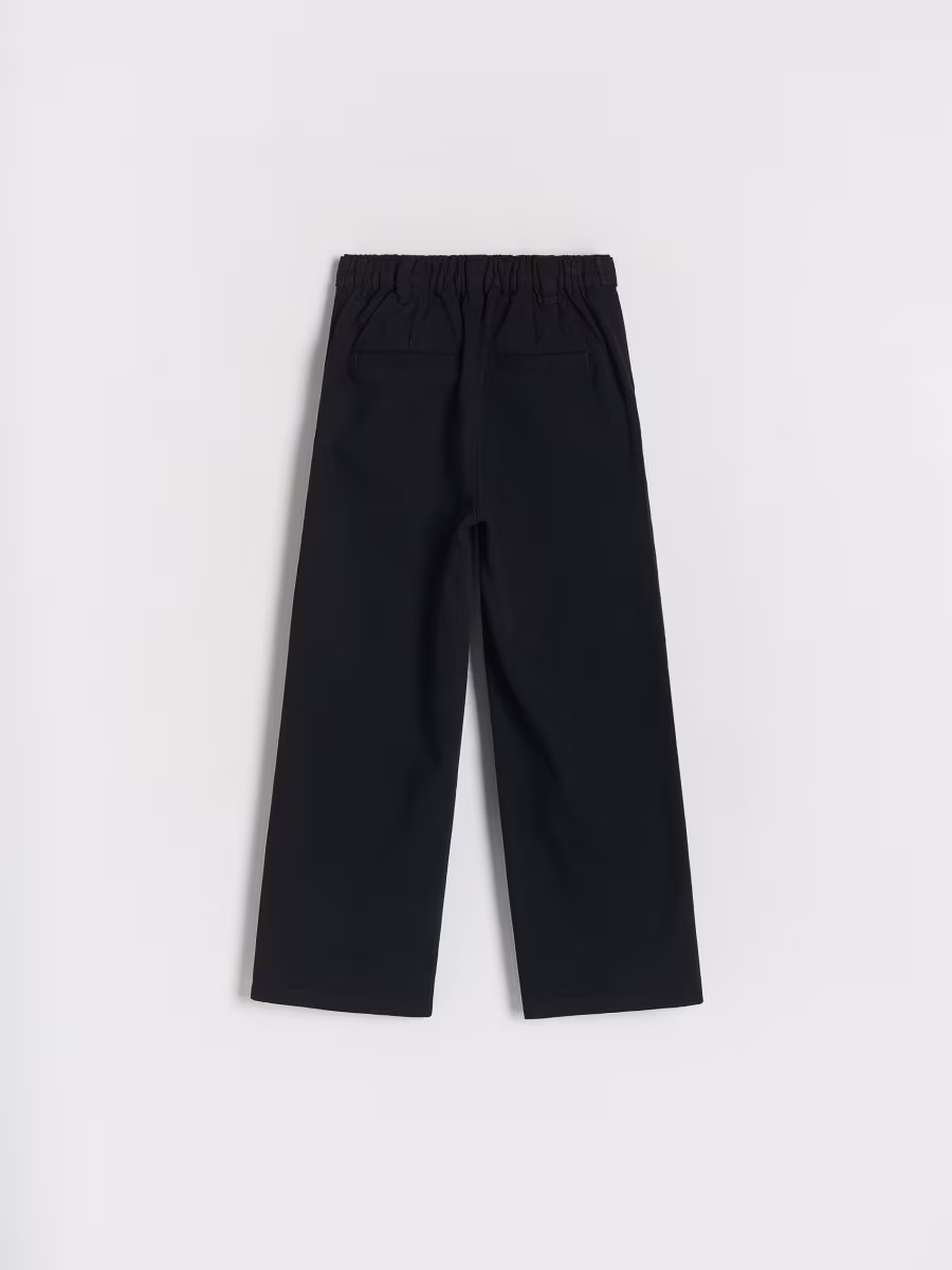 Cotton Trousers With Buttons