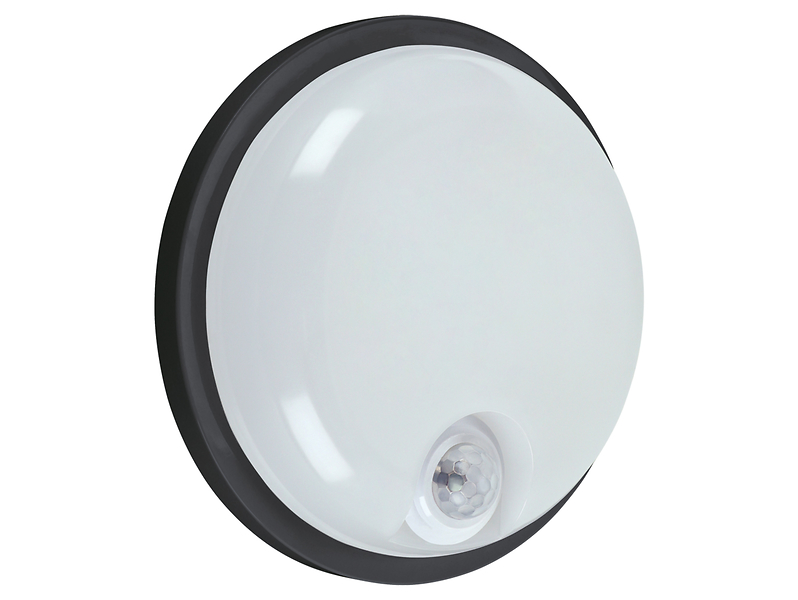 Kinkiet zewnętrzny Elias LED 16,7 cm z neutralną barwą światła czarny