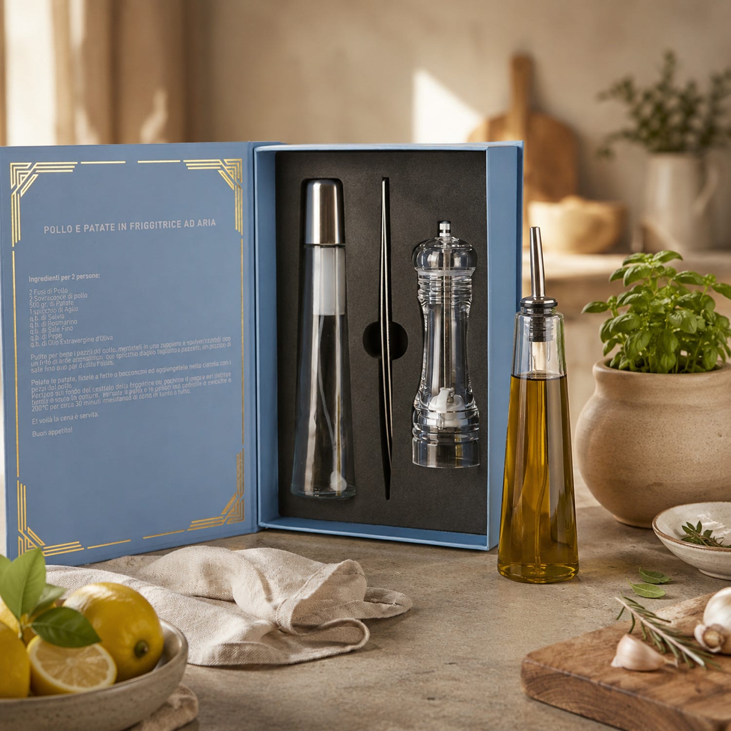 Cofanetto set 3 accessori friggitrice ad aria Fritto Misto
