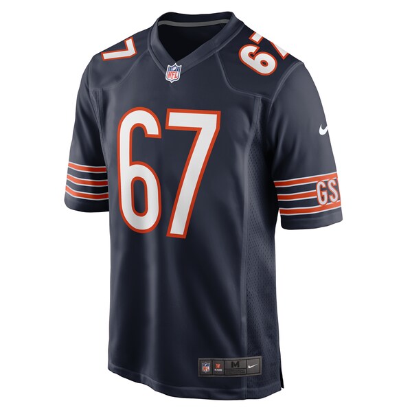 Dan Feeney Chicago Bears Nike Team Game Jersey -  Navy