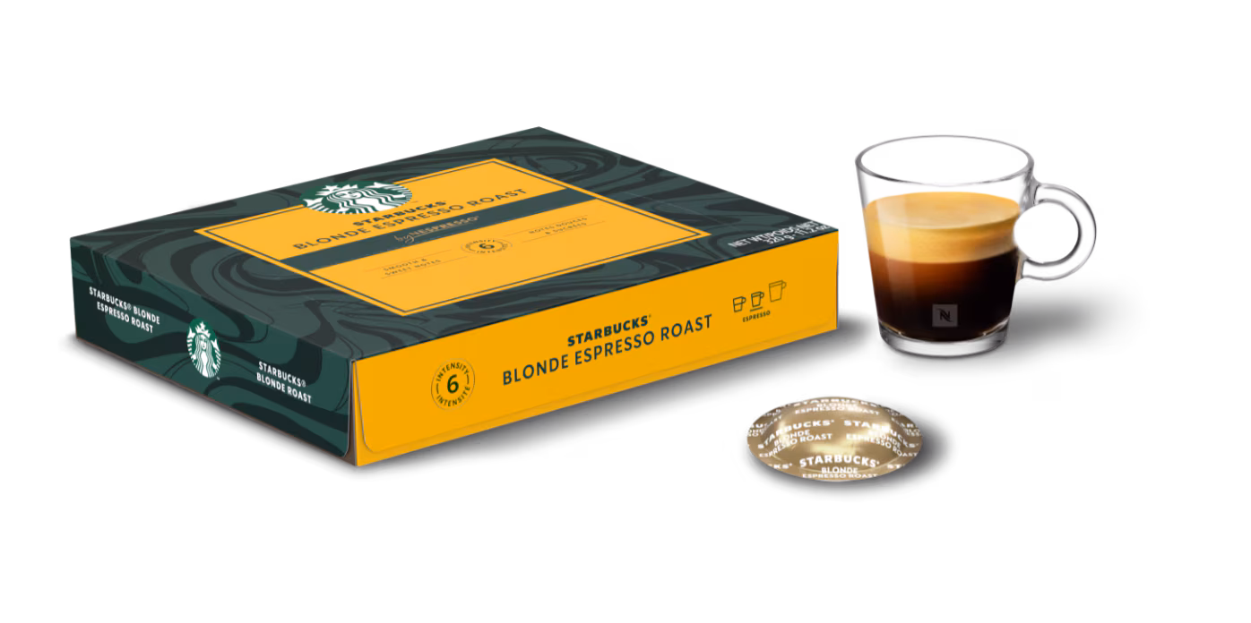 Starbucks® Blonde Espresso Roast - Coffee Capsules -  Nespresso Professional DE