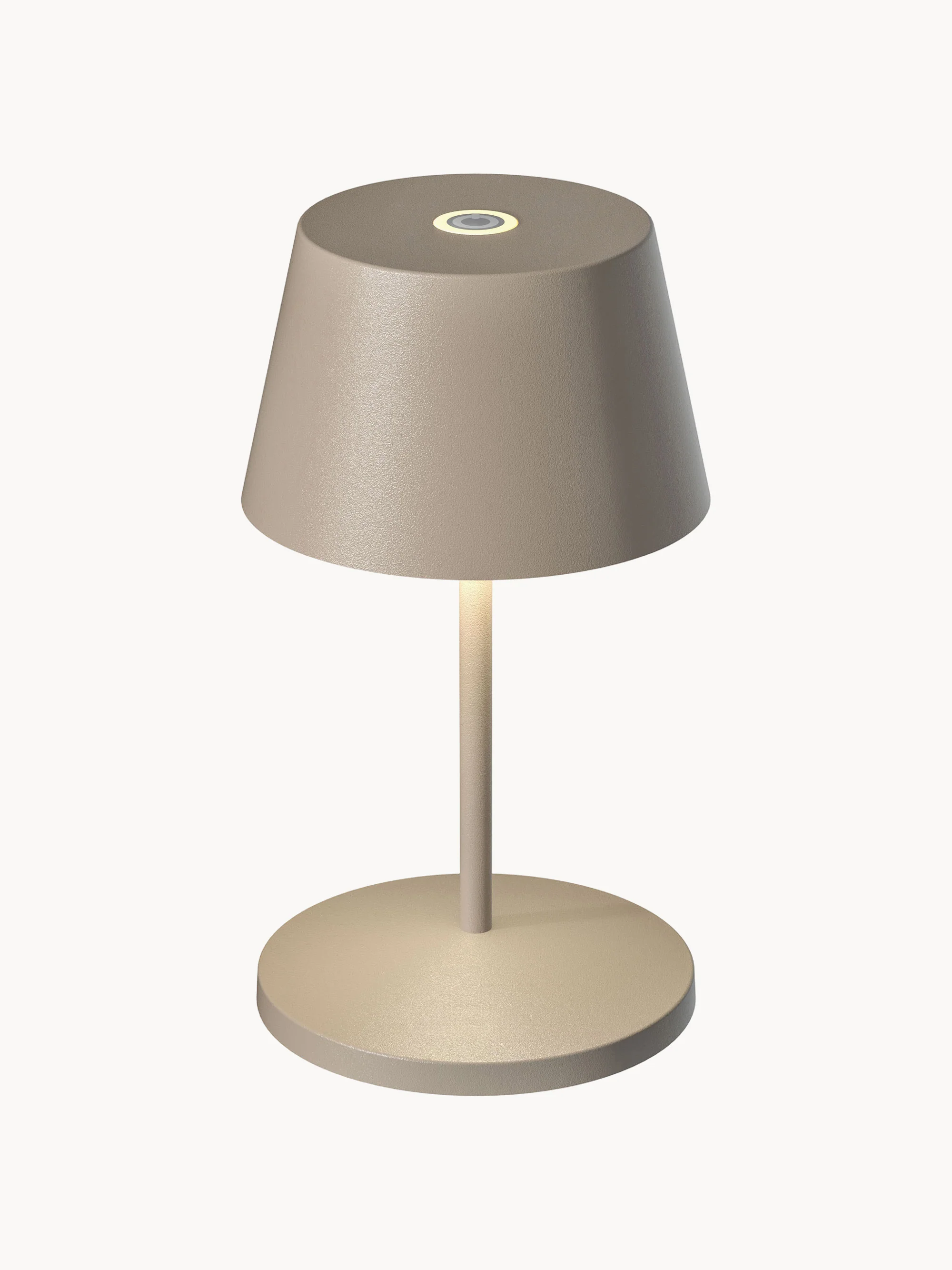 Mobile LED-Außentischlampe Seoul, dimmbar