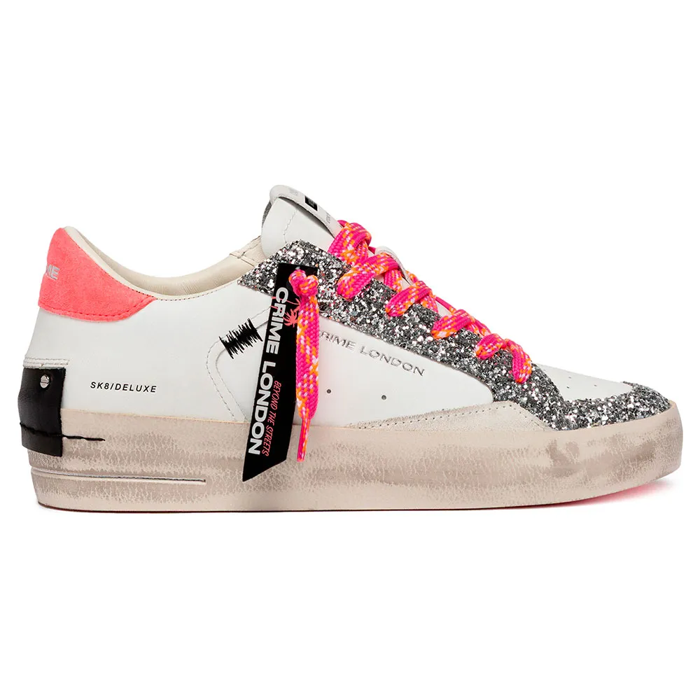 Crime London SK8 Deluxe Wedge trainers