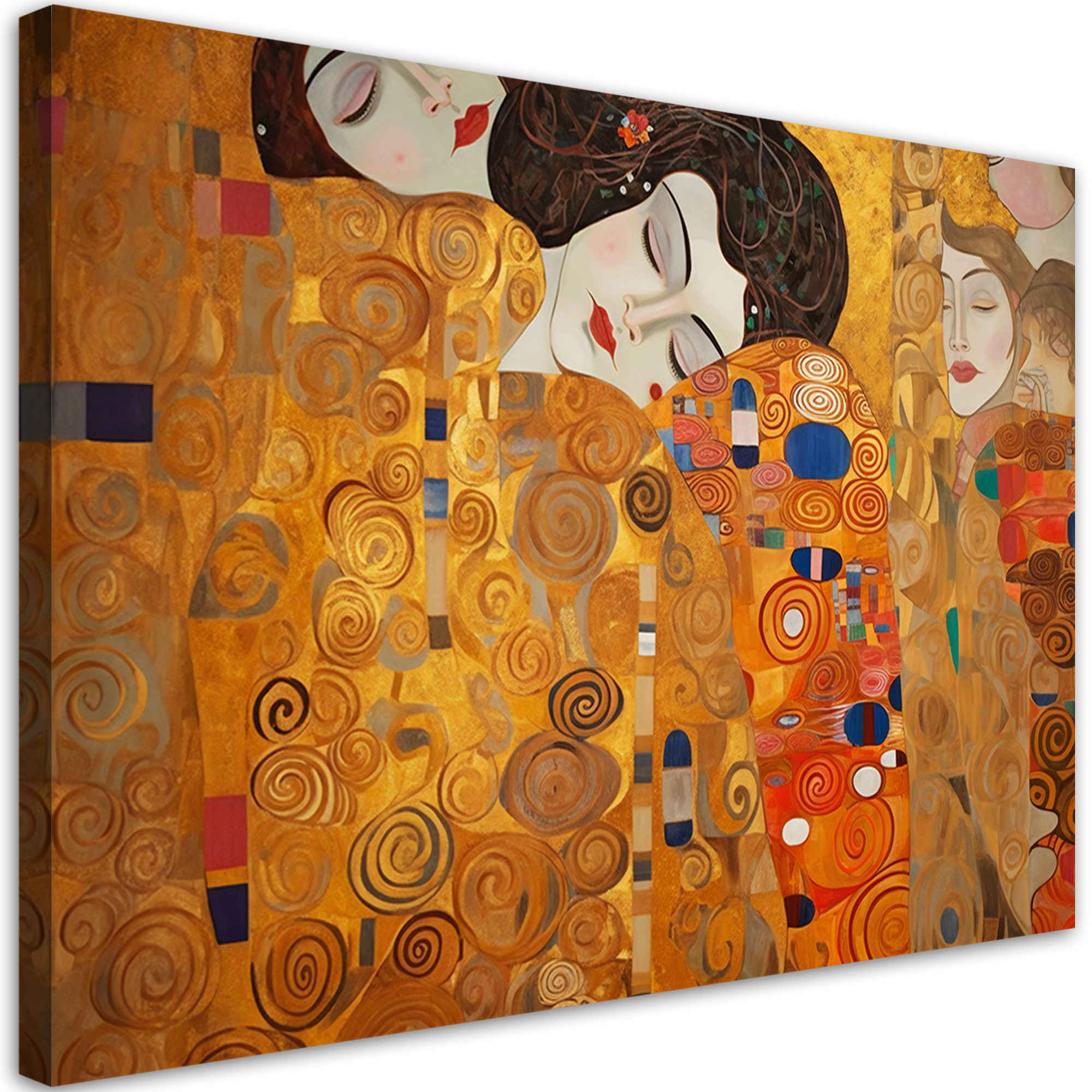 Feeby Obraz na płótnie, Piękne kobiety abstrakcja - G. Klimt 60x40