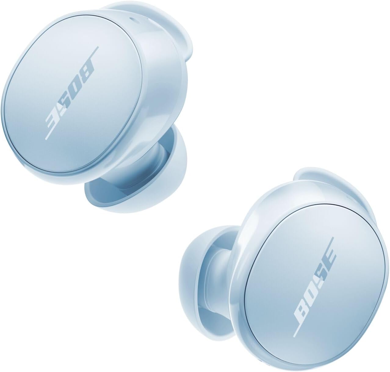 Bose QuietComfort Earbuds - True Wireless Bluetooth Earbuds with Active Noise Cancellation and Mic, USB-C Charging, IPX4 Rating, Up to 8.5 Hours of Playtime, Ice Blue - Limited Edition Color