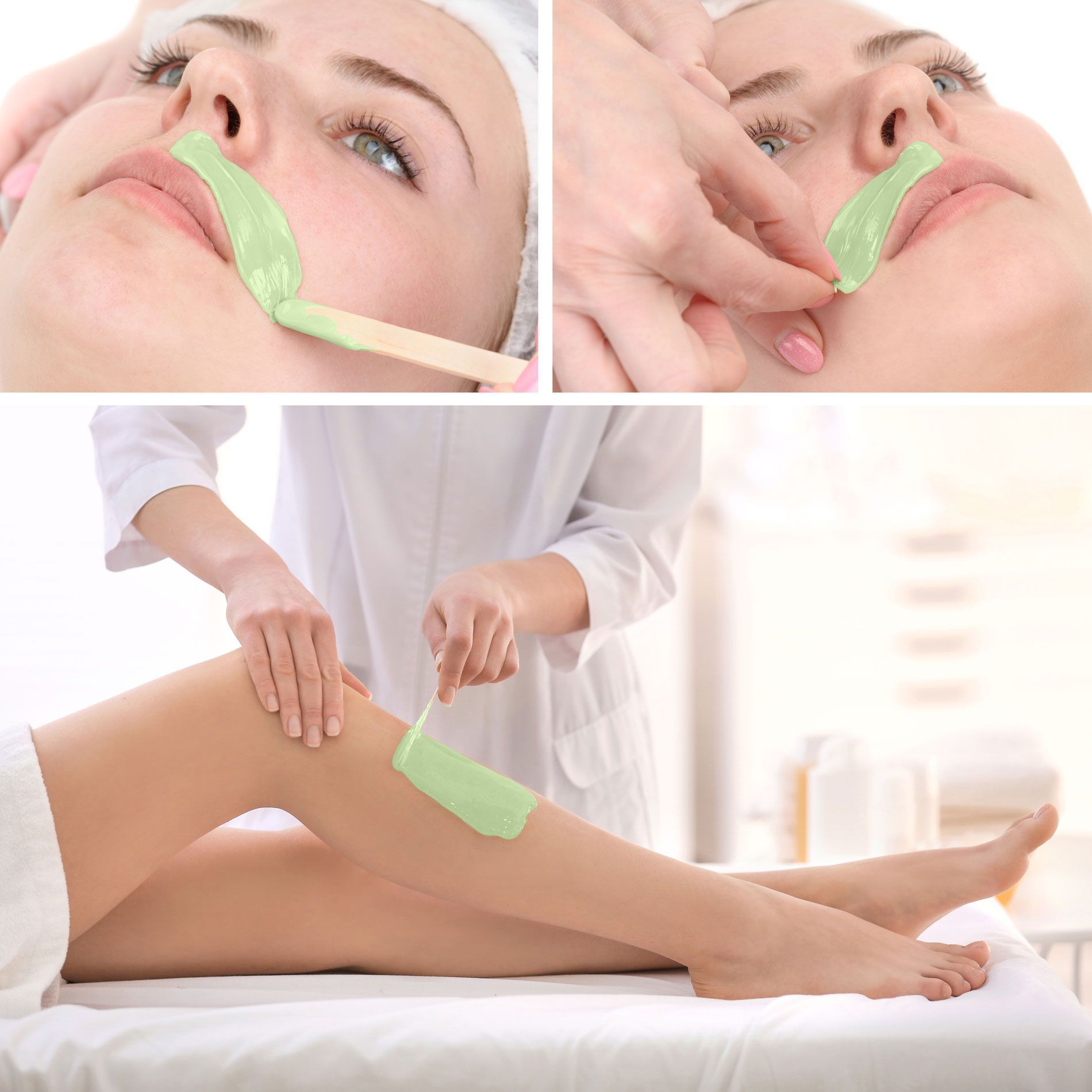 Rio Premium Hard Wax Hair Removal Beads - 100% Vegan - Green Tea