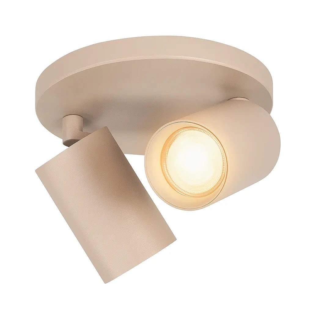 Highlight spot Mila - 2 lichts - 17 x 15  cm - beige