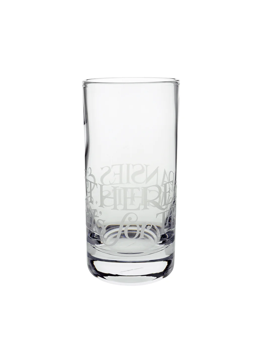 Black Toast Medium Straight Sided Crystal Glass Vase