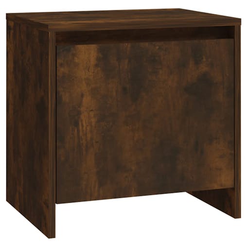 NNEVL Bedside Cabinets 2 pcs Smoked Oak 45x34x44.5 cm Chipboard
