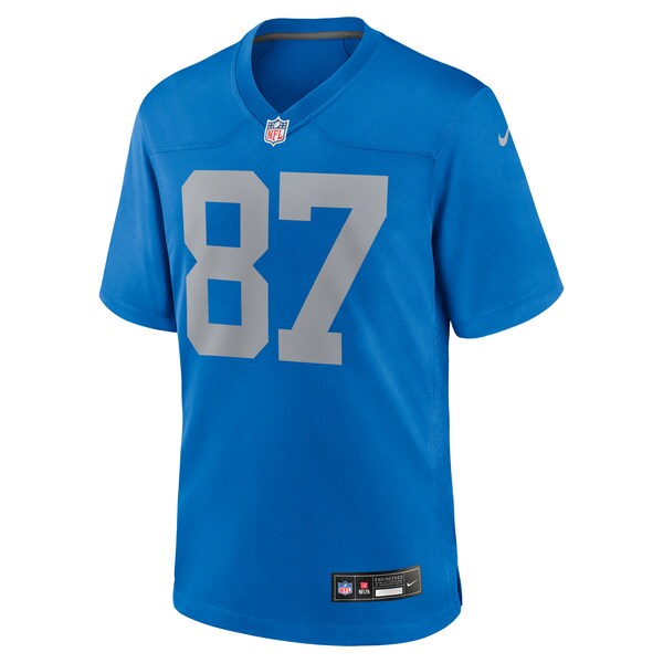 Sam LaPorta Detroit Lions Nike Alternate Game Jersey -  Blue